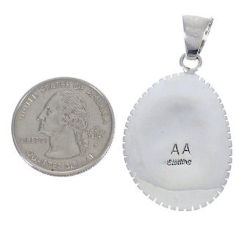 Southwest Multicolor Sterling Silver Jewelry Pendant PX29244